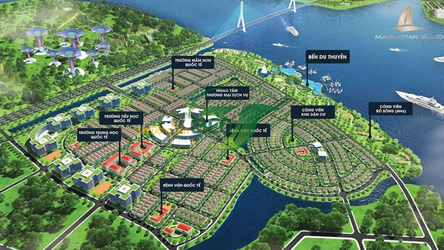Bán lô đất liền kề vườn 42 (LKV42) dự án King Bay Mahattan, Nhơn Trạch, Đồng Nai, Giá chỉ từ 13.5tr/m2